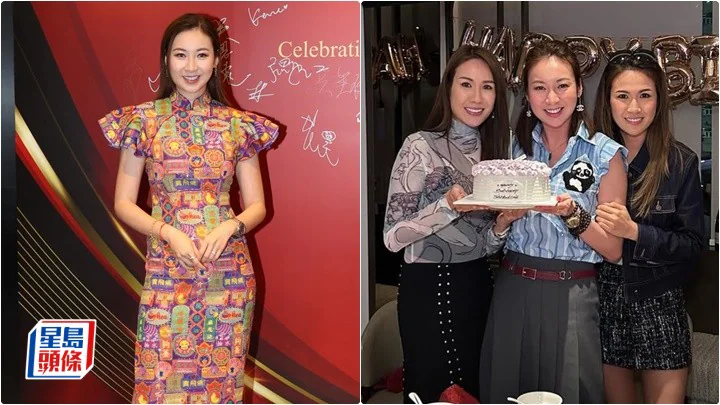 莊思敏出席香港影視界慶祝中華人民共和國77周年招待會，並就近期與胞妹莊思華的爭議作出回應。